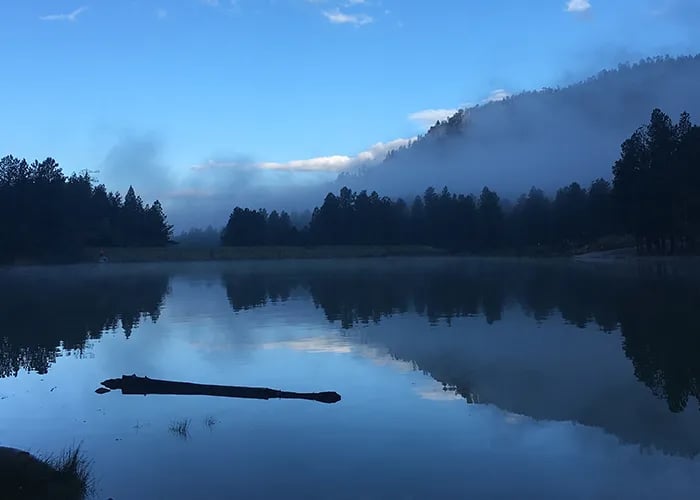 Fenton Lake State Park — Fenton Lake Fishing Area (and Dam) gallery 1