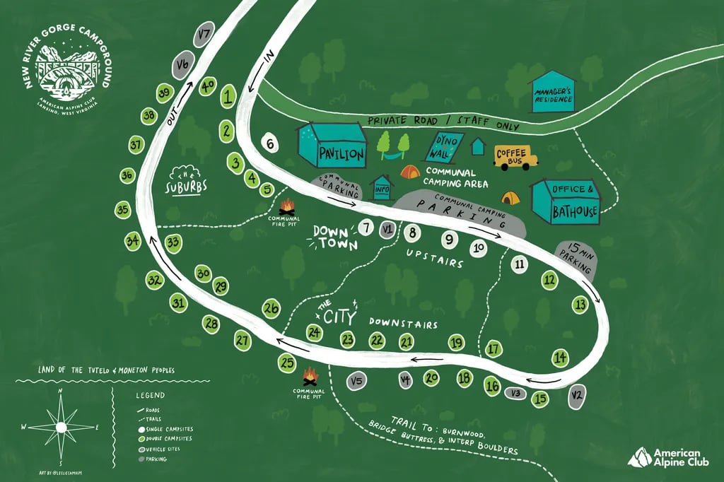 New River Gorge Campground – American Alpine Club