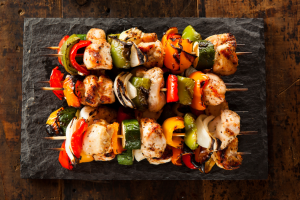 Easy camping meals Skewers and Kabobs 