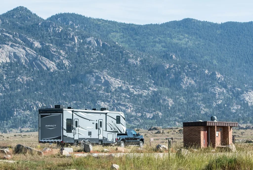 Backcountry campground