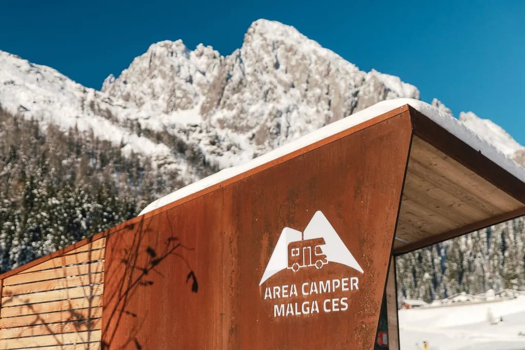 Area Sosta Camper Malga Ces