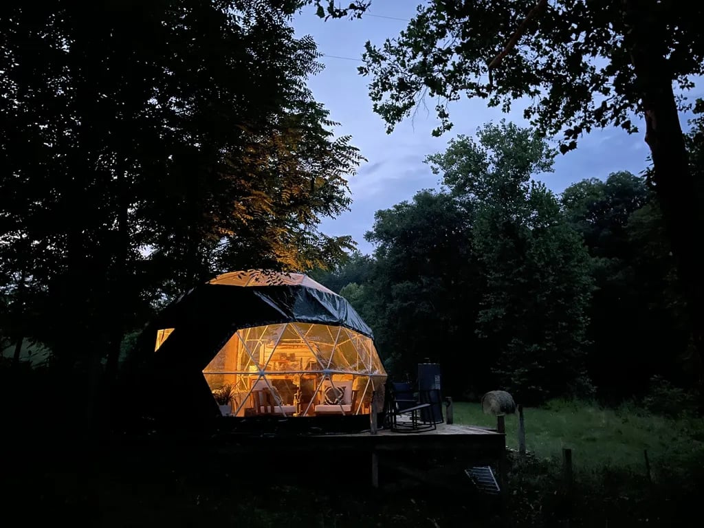 WV Glamping Domes gallery 1