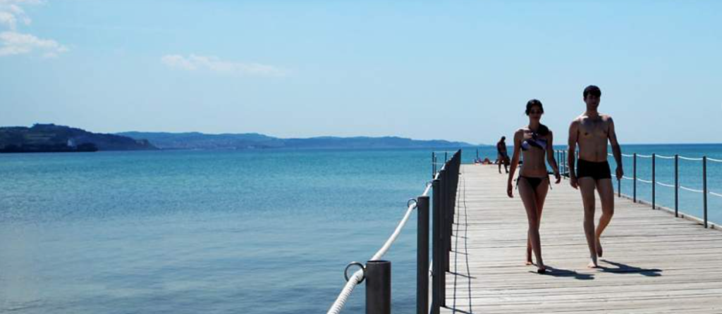 Beach at Camp Adria Ankaran