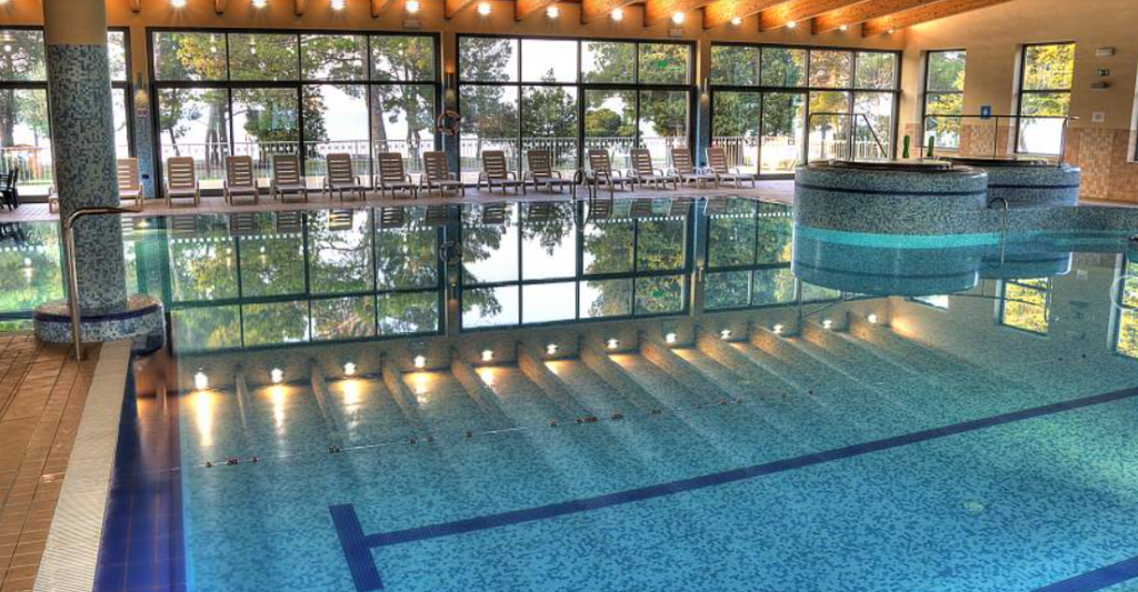 Picture of indoor swimming pool at Camp Adria in Ankaran