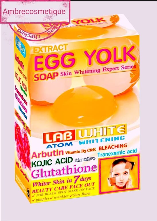 Egg collagen soap