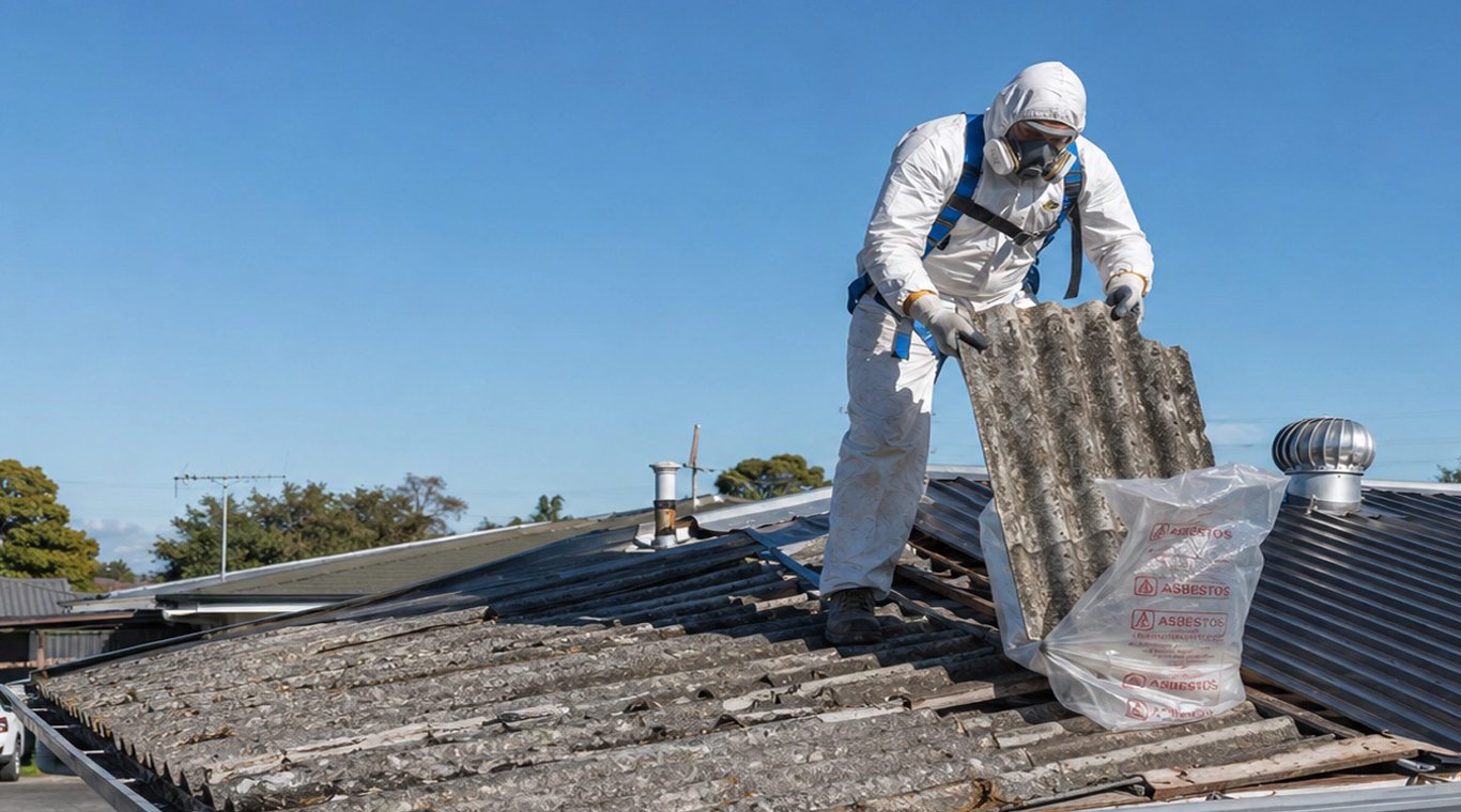 Asbestos in your roof: testing, removal and what to expect. - Roofbuddy