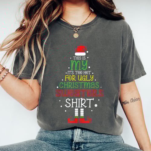 Funny Ugly Christmas T-Shirt for Men and Women Perfect for Festive Holiday Parties