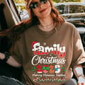 Family Christmas 2025 Matching Outfit Xmas Squad Santa T-Shirt Holiday Party Tee