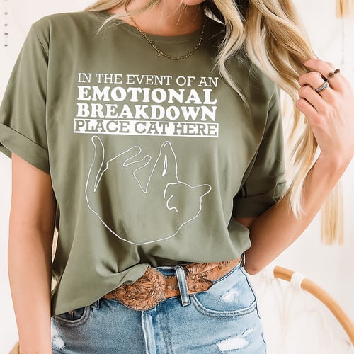 Funny Cat Shirts for Men and Women Cat Dad Mom Graphic Tee Casual Cat Lover T-Shirt Gift