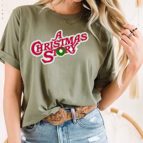 A Christmas Story Classic Logo T-Shirt Holiday Movie Graphic Tee for Men and Women