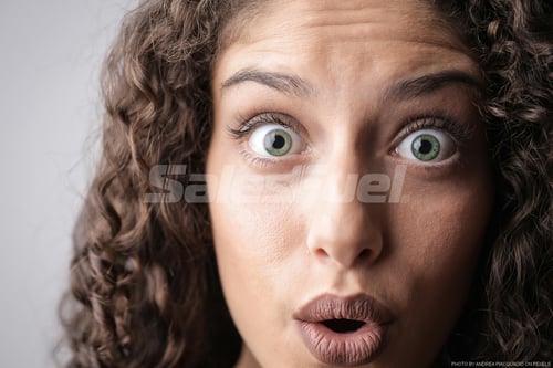 surprised woman