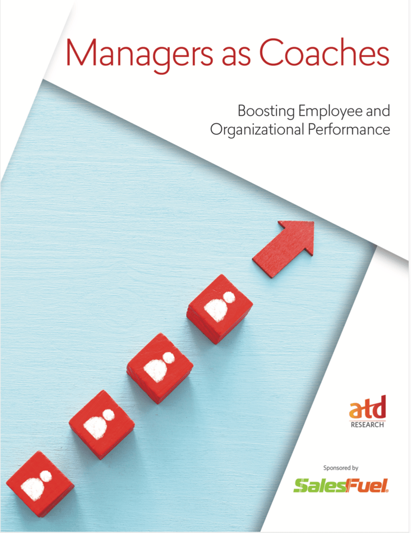 Managers as Coaches ATD Research sponsored by SalesFuel