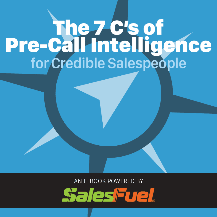 Featured image for “Thank You: Free E‑book: The 7 C's of Pre-​Call Intelligence”