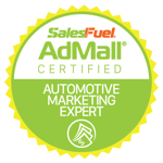 AdMall Certified Automotive Marketing Expert - SalesFuel Digital Badge