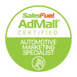 AdMall Certified Automotive Marketing Specialist - SalesFuel Digital Badge