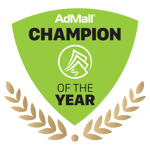 AdMall Champion of the Year Award - SalesFuel Digital Badge