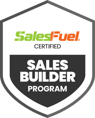SalesFuel Certified Sales Builder Badge Program for Sales Credibility SalesFuel Certified Sales Builder Badge Program for Sales Credibility