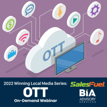 AdMall BIA OTT CTV television media sales webinar
