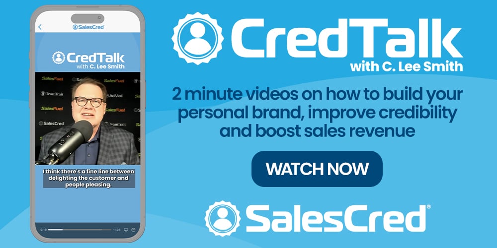 CredTalk, sales, leadership, credibility, brand trust, executive-presence, personal brand