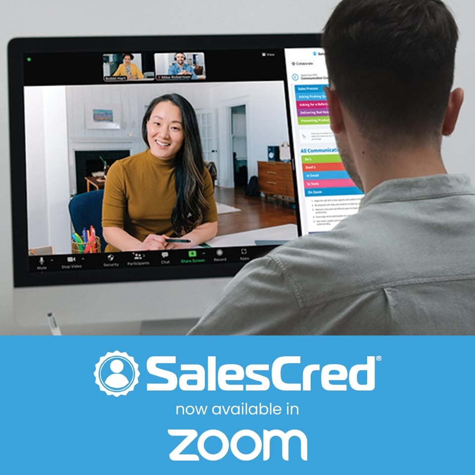 Featured image for &ldquo;SalesCred&reg; in the Zoom Marketplace &mdash; Boost Sales Credibility with&nbsp;AI&rdquo;
