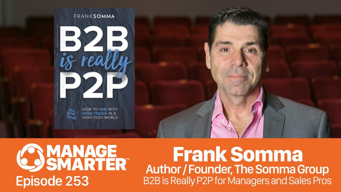 Manage Smarter, Frank Somma, B2B, NLP, AI, SalesFuel, SalesCred