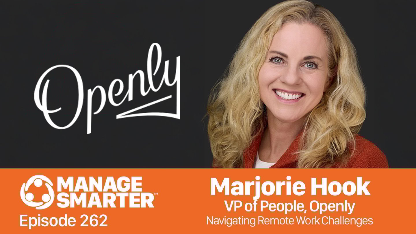 Featured image for &ldquo;Manage Smarter 262 &mdash; Navigating Remote Work Challenges with Marjorie Hook&rdquo;
