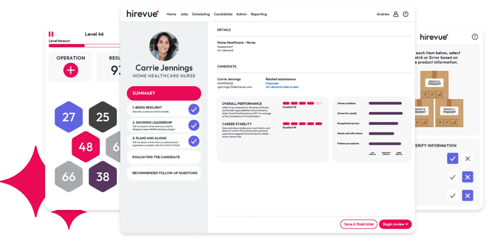 hirevue behavioral assessment tool