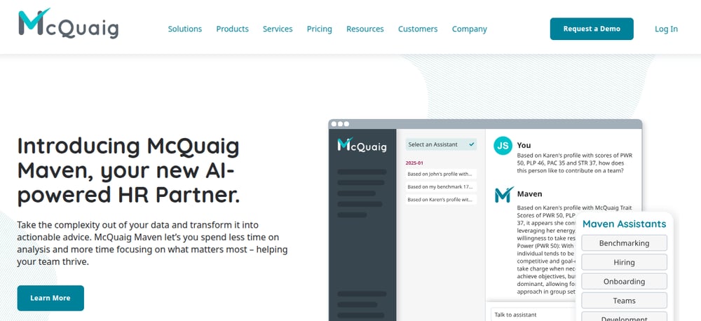 mcquaig behavioral assessment tool
