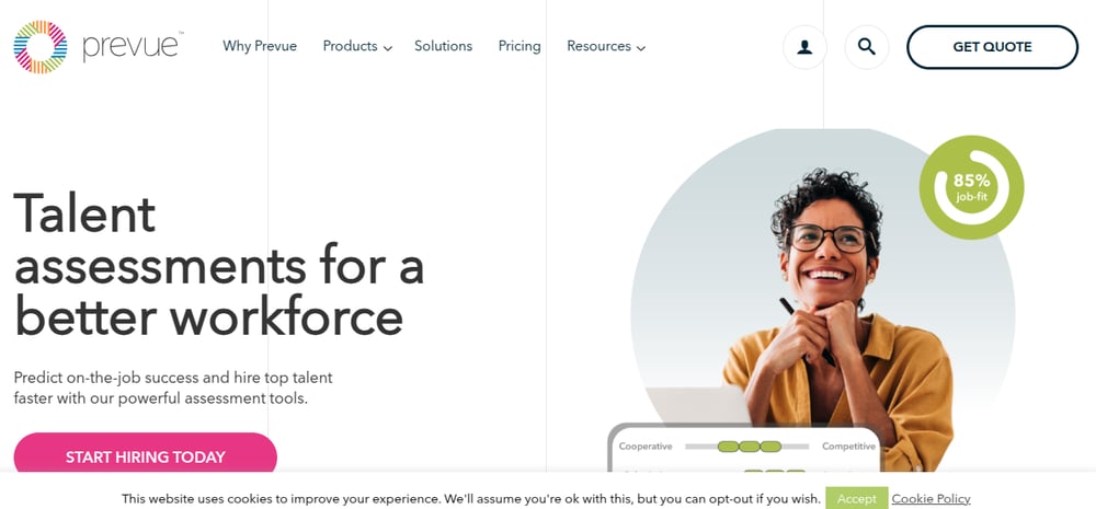prevue behavioral assessment tool
