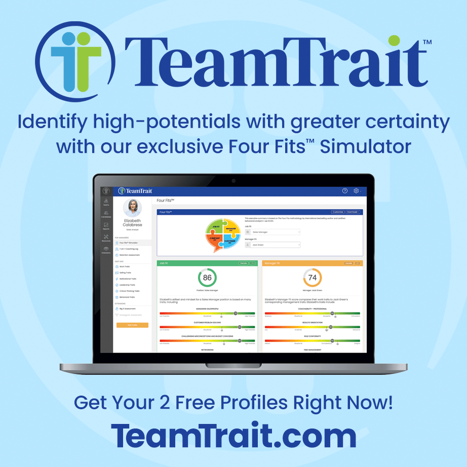 Featured image for “New TeamTrait™ Report Reveals the High Costs of Replacing a&nbsp;Salesperson”