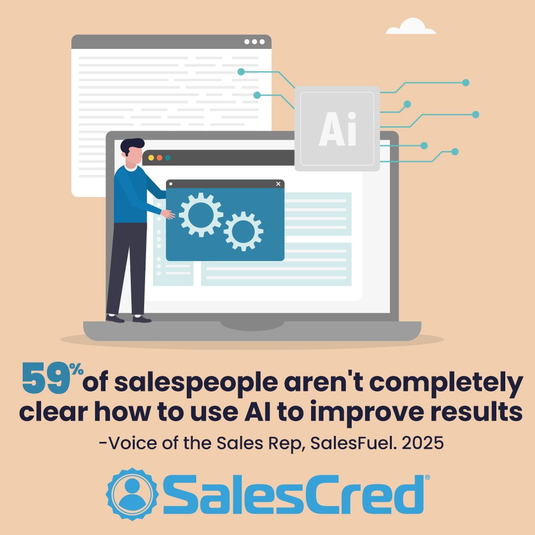 Voice of the Sales Rep, SalesFuel.com. SalesCred, Improve AI results