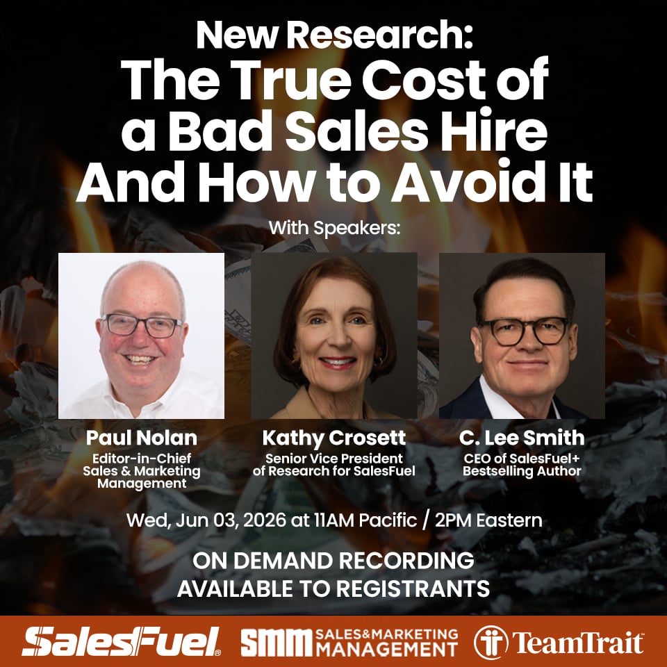 Featured image for “NEW SURVEY: Sales Managers Say Fear of Displacement is a Key Barrier to AI Adoption”