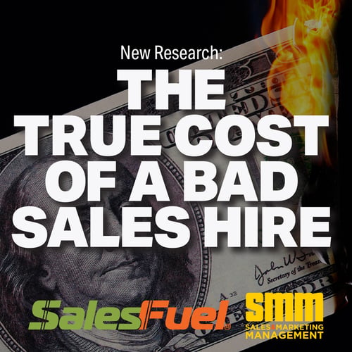 $177,000 — SalesFuel data shows that's the cost of a bad sales hire