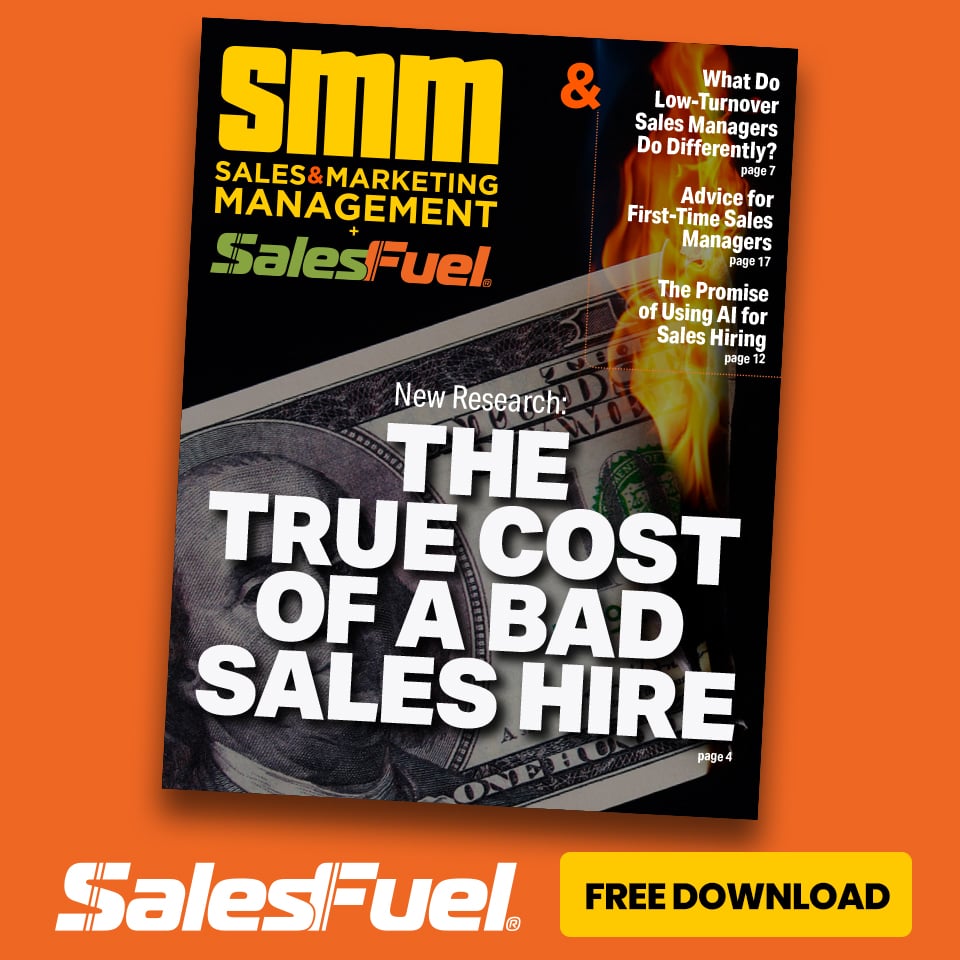SMM, SalesFuel, The True Cost of a Bad Sales Hire, Free magazine from TeamTrait