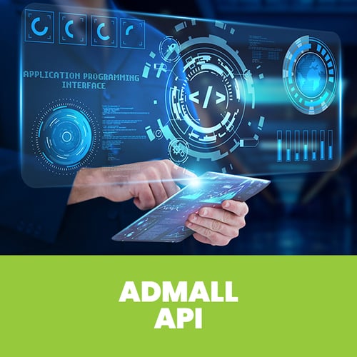 AdMall API for developers of SaaS apps, client dashboards, programmatic advertising, closed AI, CRM