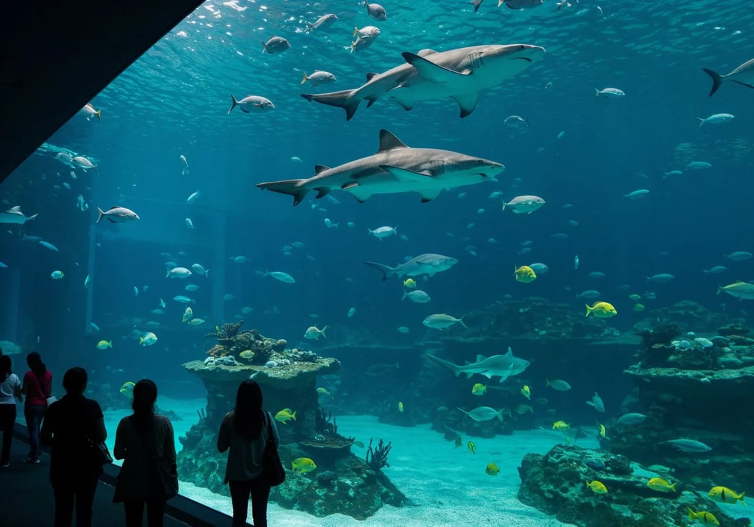 Aquarium et zoo sous-marin de Dubaï - Image 3