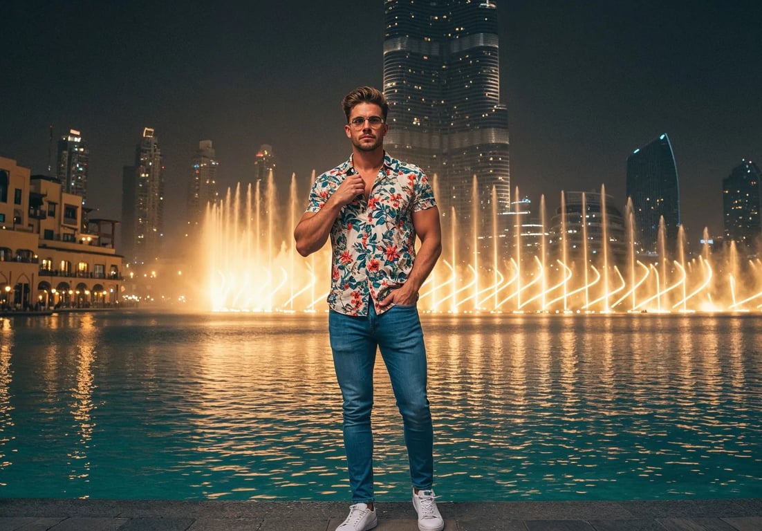 Dubai Fountain Walk Bridge - Image 1