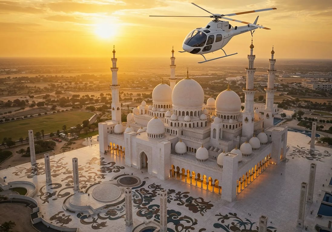 Abu Dhabi Helicopter Tour - Image 1
