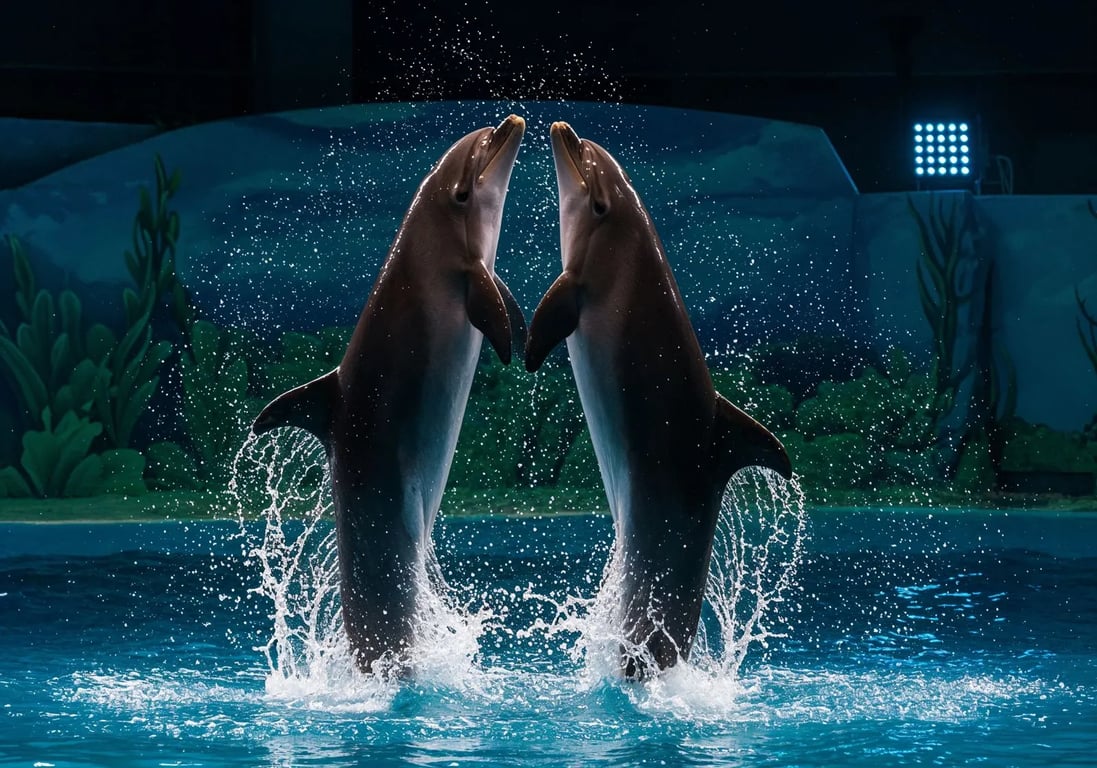 Delfinario de Dubái (Espectáculo de Delfines de Dubái) - Image 1
