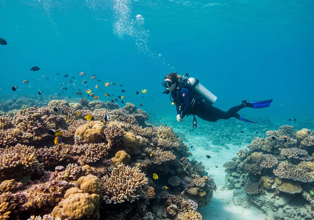 Diving and Fish Feeding Experience in Dubai - Image 1