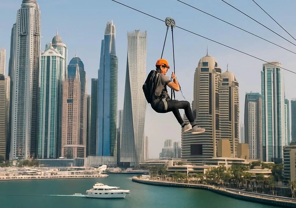 Entradas XLine Dubai Marina Zip Line con fotos y videos - Image 1