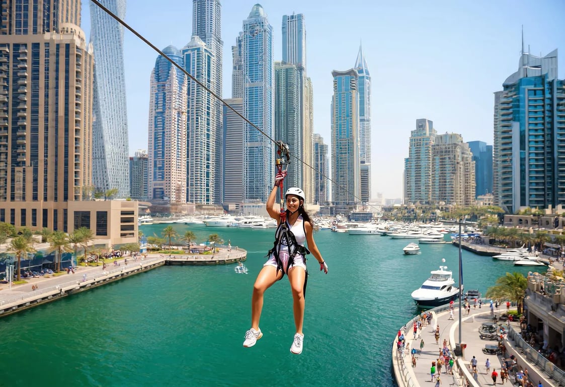 Entradas XLine Dubai Marina Zip Line con fotos y videos - Image 3