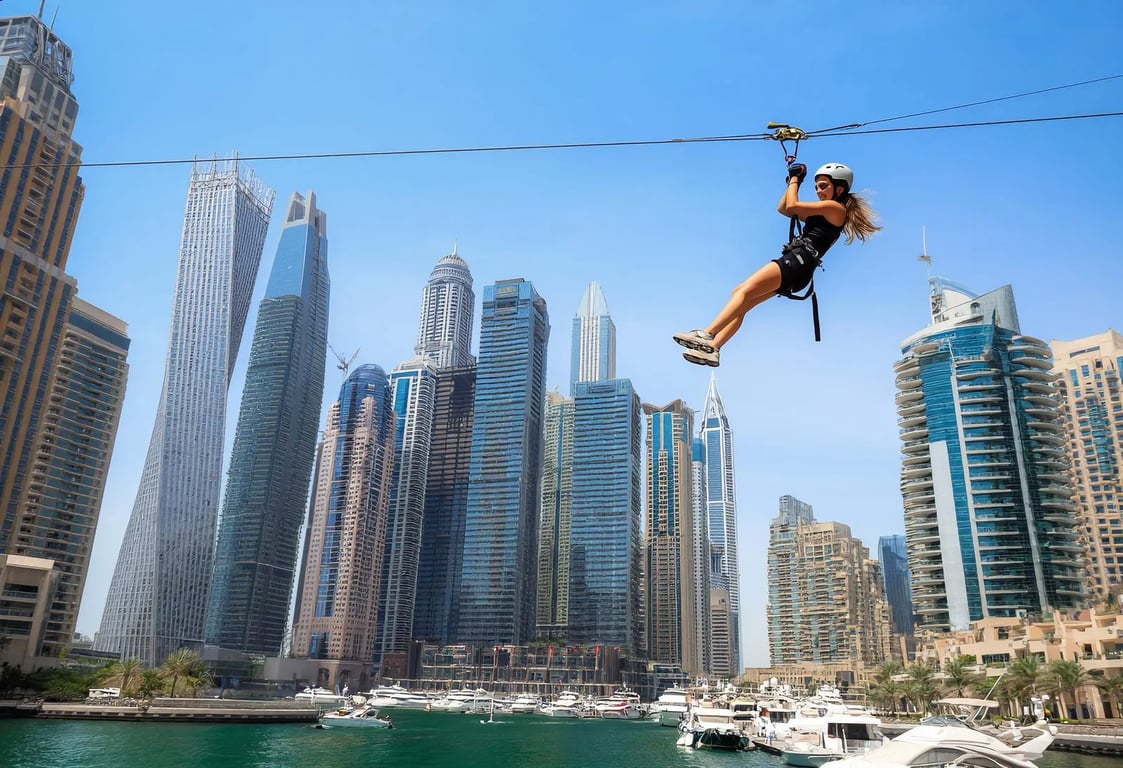 Entradas XLine Dubai Marina Zip Line con fotos y videos - Image 4