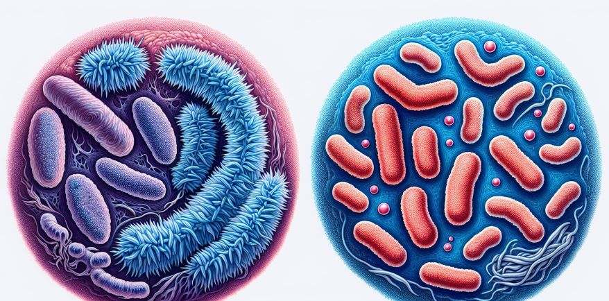 Gram Positive and Gram Negative Bacteria Difference