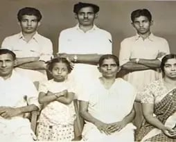 Sudarshan's family