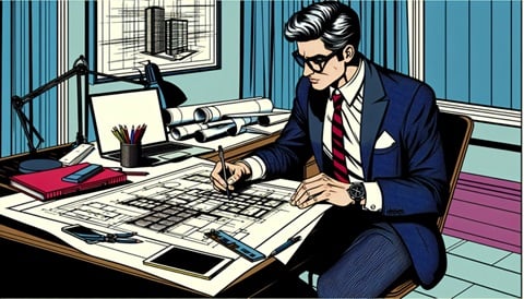 architect working