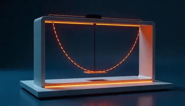 Continuity flow in a curve