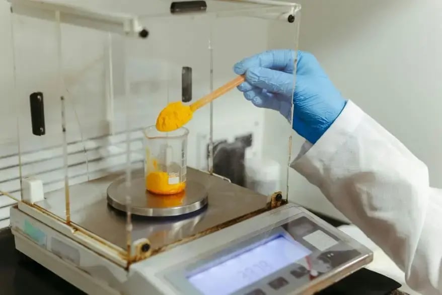 Balances used in lab