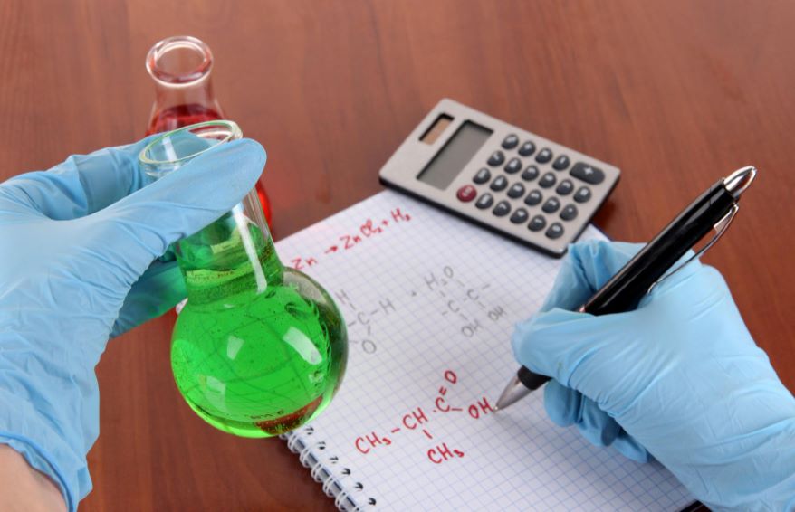 Calculations to find molarity.