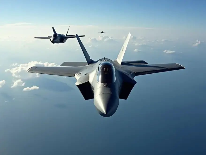 The F35 in action